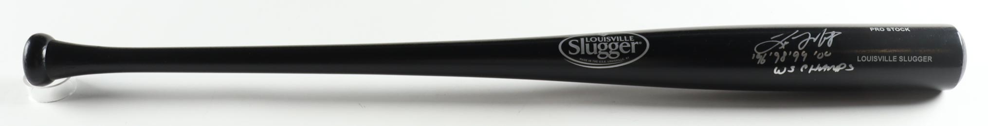 Tino Martinez Signed Louisville Slugger Baseball Bat Inscribed "'96 '98 '99 '00 WS Champs" (Beckett) at PristineAuction.com Tino Martinez Signed Louisville Slugger Baseball Bat Inscribed "'96 '98 '99 '00 WS Champs" (Beckett) at PristineAuction.com