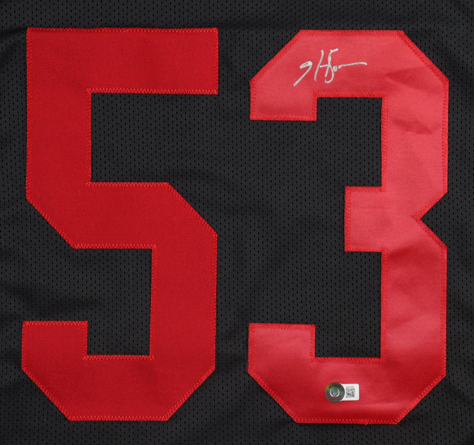 NaVorro Bowman Signed Jersey (Beckett) at PristineAuction.com NaVorro Bowman Signed Jersey (Beckett) at PristineAuction.com