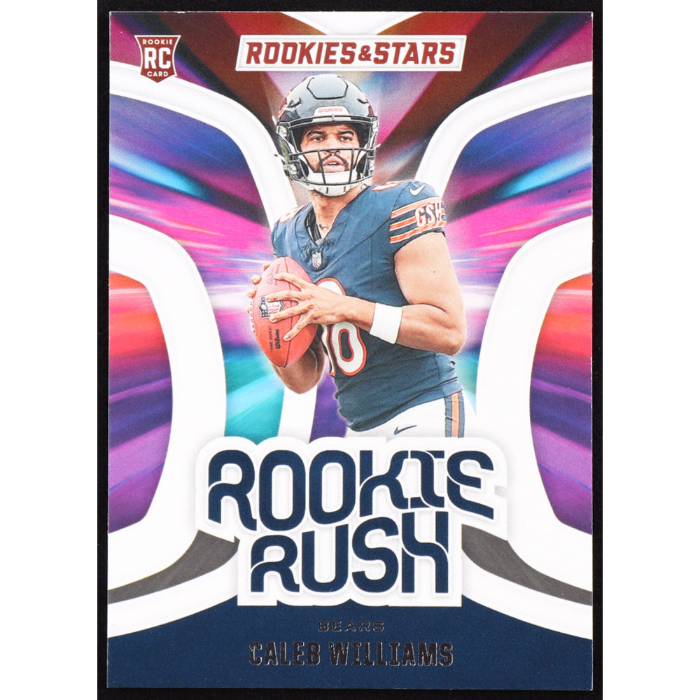 Caleb Williams 2024 Rookies and Stars Rookie Rush #19 RC | Pristine Auction