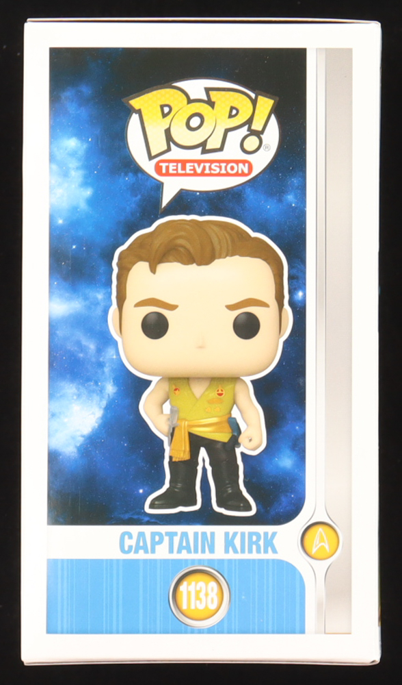 William Shatner Signed "Star Trek" #1138 Captain Kirk Funko Pop! Vinyl Figure (JSA) at PristineAuction.com William Shatner Signed "Star Trek" #1138 Captain Kirk Funko Pop! Vinyl Figure (JSA) at PristineAuction.com
