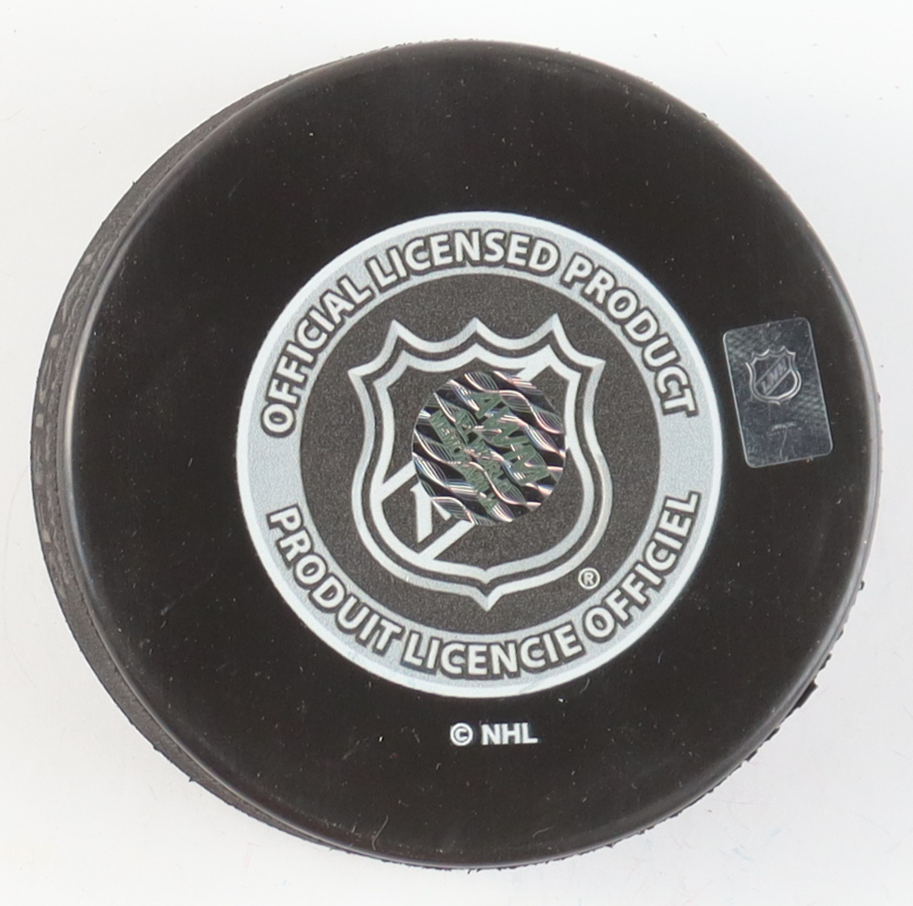 Chris Chelios Signed Red Wings Logo Hockey Puck (All World Memorabilia) at PristineAuction.com Chris Chelios Signed Red Wings Logo Hockey Puck (All World Memorabilia) at PristineAuction.com