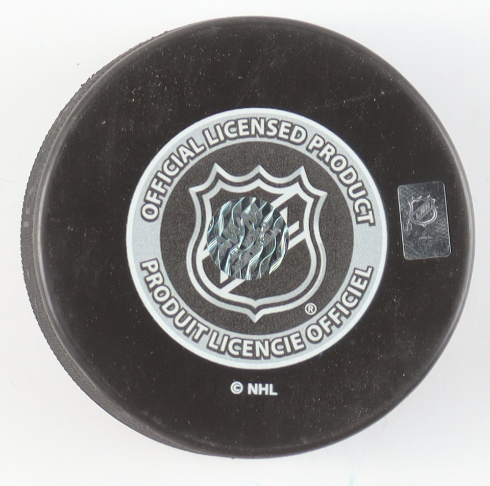 Chris Chelios Signed Red Wings Logo Hockey Puck (All World Memorabilia) at PristineAuction.com Chris Chelios Signed Red Wings Logo Hockey Puck (All World Memorabilia) at PristineAuction.com