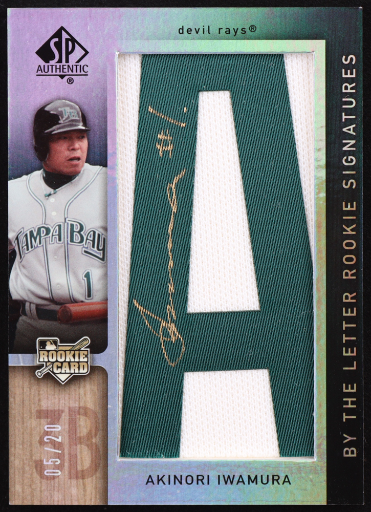 Akinori Iwamura 2007 SP Authentic #115 AU RC #05/20 at PristineAuction.com Akinori Iwamura 2007 SP Authentic #115 AU RC #05/20 at PristineAuction.com