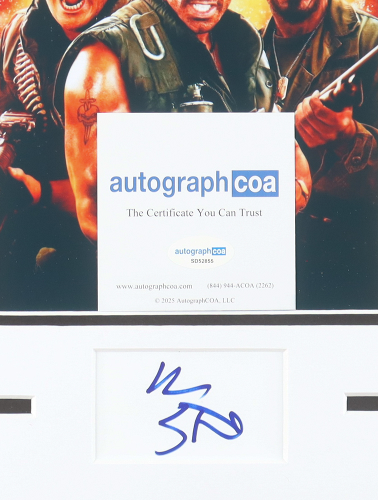 Ben Stiller Signed "Tropic Thunder" Custom Matted Cut (ACOA) at PristineAuction.com Ben Stiller Signed "Tropic Thunder" Custom Matted Cut (ACOA) at PristineAuction.com