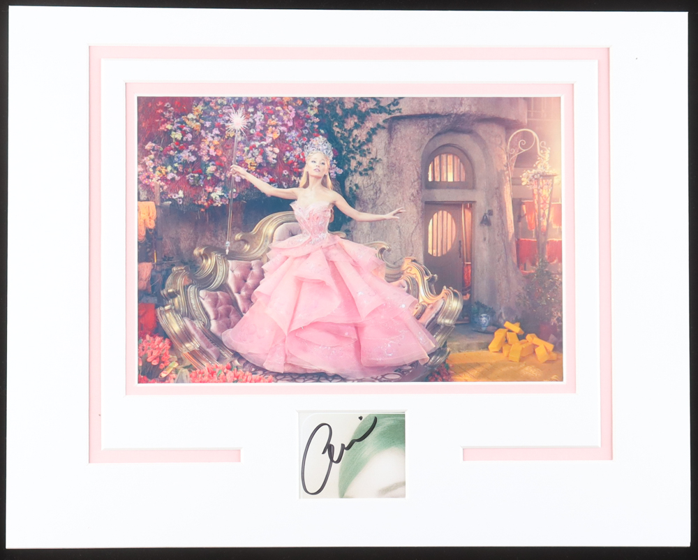 Ariana Grande Signed "Wicked" Custom Matted Cut (ACOA) at PristineAuction.com Ariana Grande Signed "Wicked" Custom Matted Cut (ACOA) at PristineAuction.com