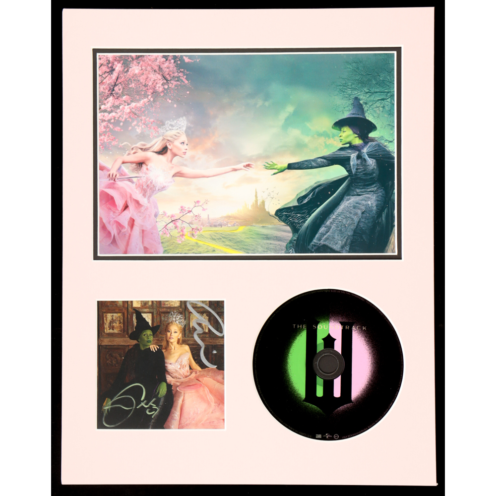 Ariana Grande & Cynthia Erivo Signed 