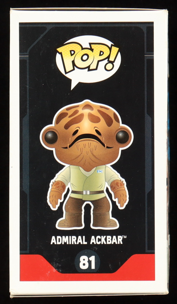 Tim Rose Signed "Star Wars" #81 Admiral Ackbar Funko Pop! Vinyl Figure Inscribed "It's a Trap!" & "Admiral Ackbar" (JSA) at PristineAuction.com Tim Rose Signed "Star Wars" #81 Admiral Ackbar Funko Pop! Vinyl Figure Inscribed "It's a Trap!" & "Admiral Ackbar" (JSA) at PristineAuction.com