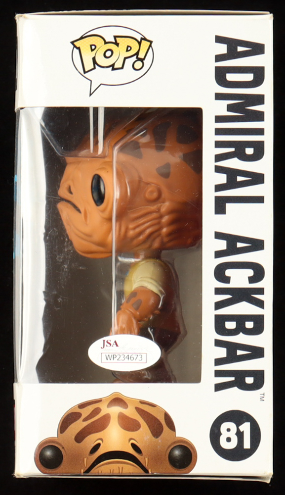 Tim Rose Signed "Star Wars" #81 Admiral Ackbar Funko Pop! Vinyl Figure Inscribed "It's a Trap!" & "Admiral Ackbar" (JSA) at PristineAuction.com Tim Rose Signed "Star Wars" #81 Admiral Ackbar Funko Pop! Vinyl Figure Inscribed "It's a Trap!" & "Admiral Ackbar" (JSA) at PristineAuction.com