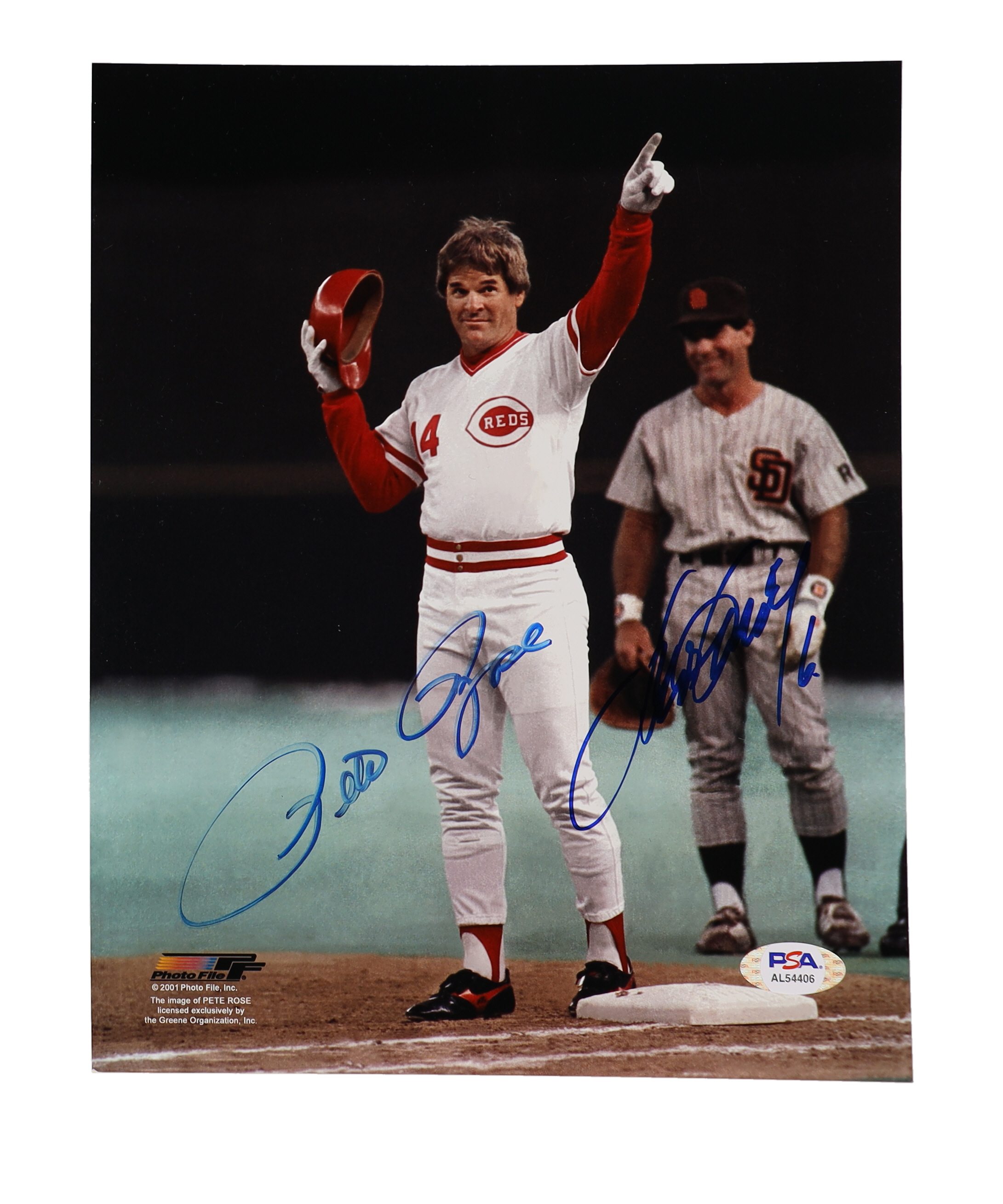 Pete Rose & Steve Garvey Signed 8x10 Photo (PSA) at PristineAuction.com Pete Rose & Steve Garvey Signed 8x10 Photo (PSA) at PristineAuction.com