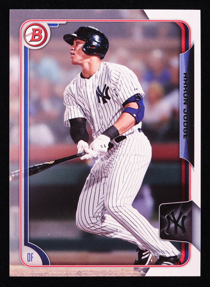 Aaron Judge 2015 Bowman Rookie Card #150 - Graded 10 Gem Mint, New York Yankees
