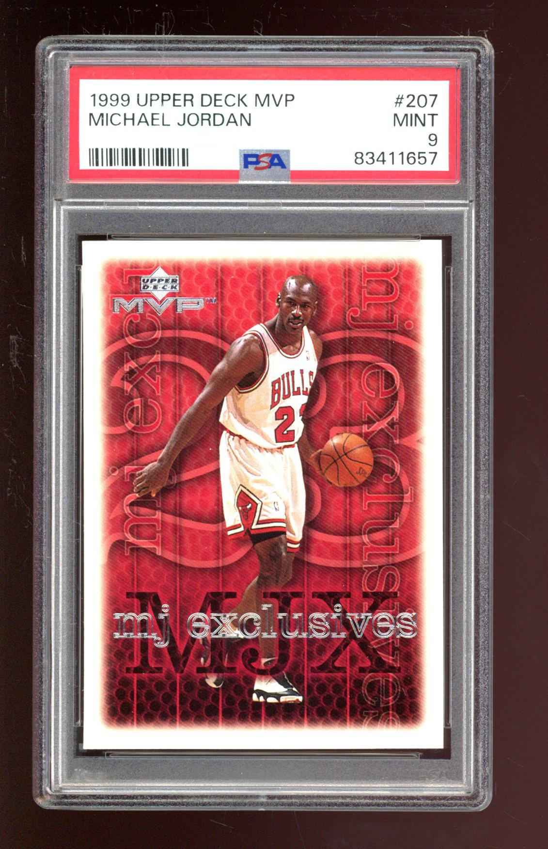 Michael Jordan 1999 Upper Deck MVP #207 (PSA 9) at PristineAuction.com Michael Jordan 1999 Upper Deck MVP #207 (PSA 9) at PristineAuction.com