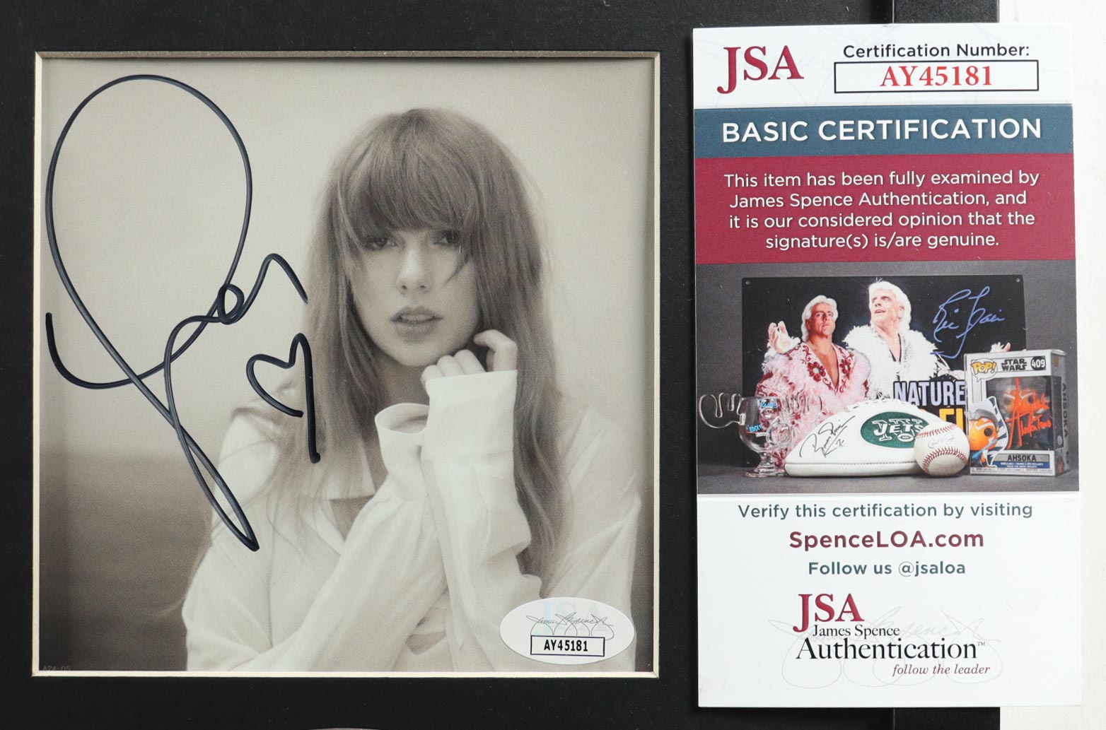 Taylor Swift Signed Custom Framed "The Tortured Poets Department" CD Album Insert Display With Disc (JSA) at PristineAuction.com Taylor Swift Signed Custom Framed "The Tortured Poets Department" CD Album Insert Display With Disc (JSA) at PristineAuction.com