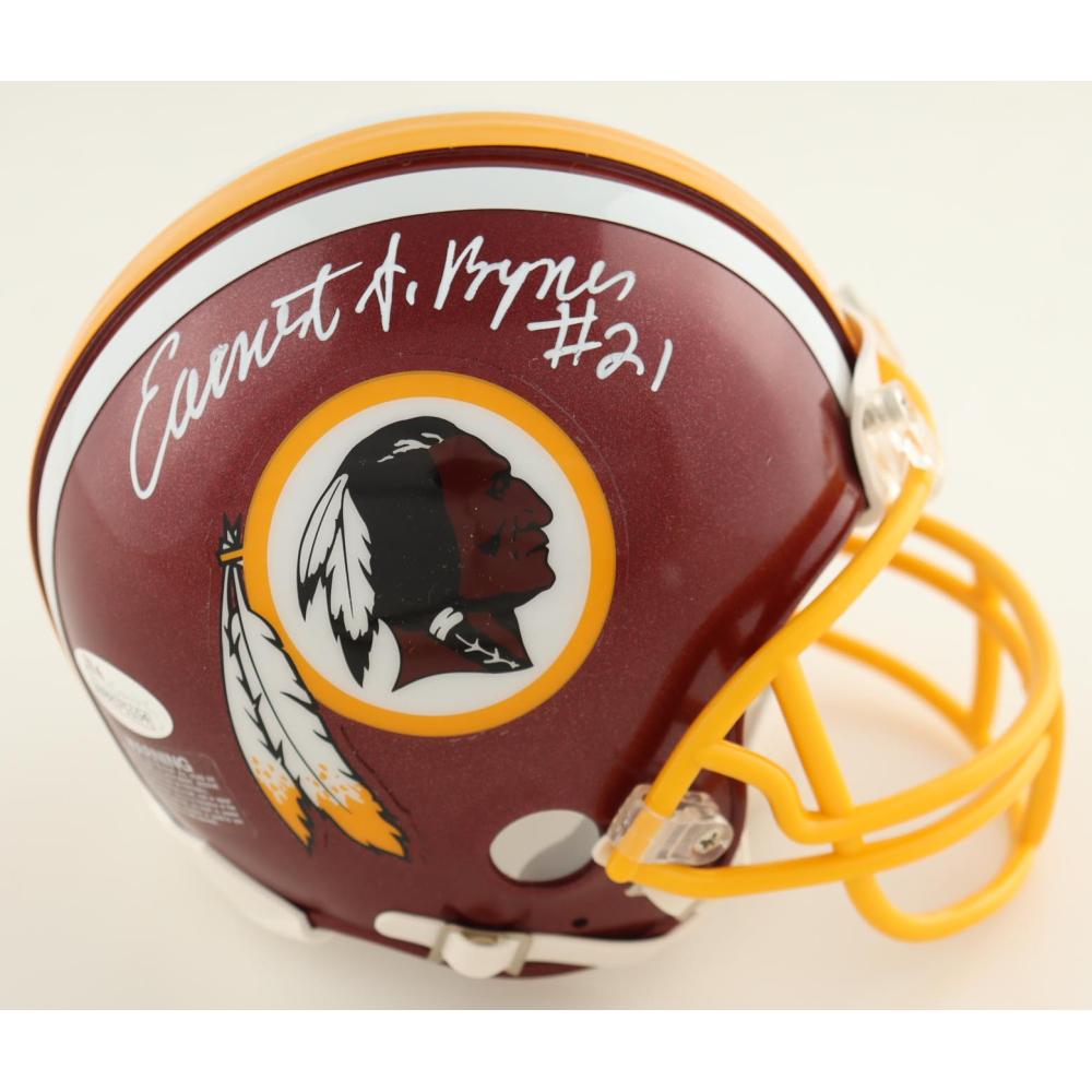 Earnest Byner Signed Washington Mini Helmet (JSA) at PristineAuction.com