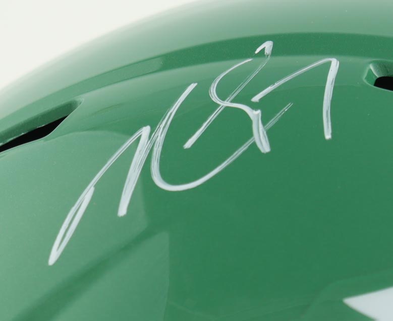 Michael Vick Signed Eagles Throwback Full-Size Speed Helmet (JSA) at PristineAuction.com Michael Vick Signed Eagles Throwback Full-Size Speed Helmet (JSA) at PristineAuction.com