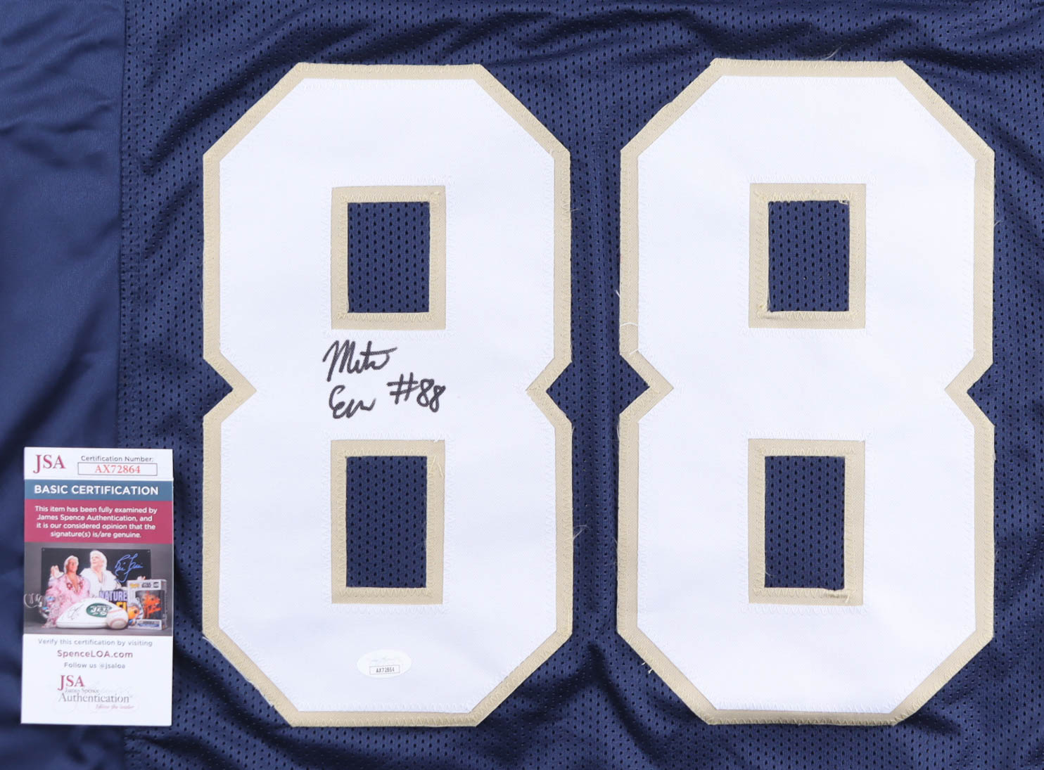 Mitchell Evans Signed Jersey (JSA) at PristineAuction.com Mitchell Evans Signed Jersey (JSA) at PristineAuction.com