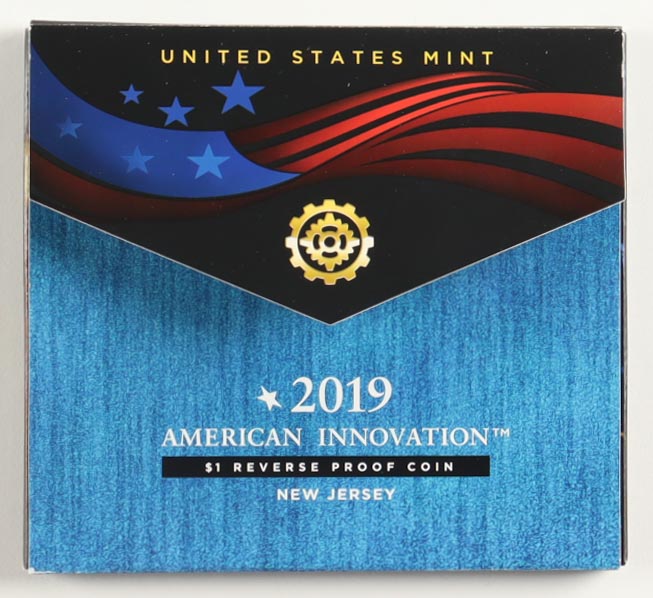 2019 New Jersey American Innovation $1 One Dollar Coin at PristineAuction.com 2019 New Jersey American Innovation $1 One Dollar Coin at PristineAuction.com
