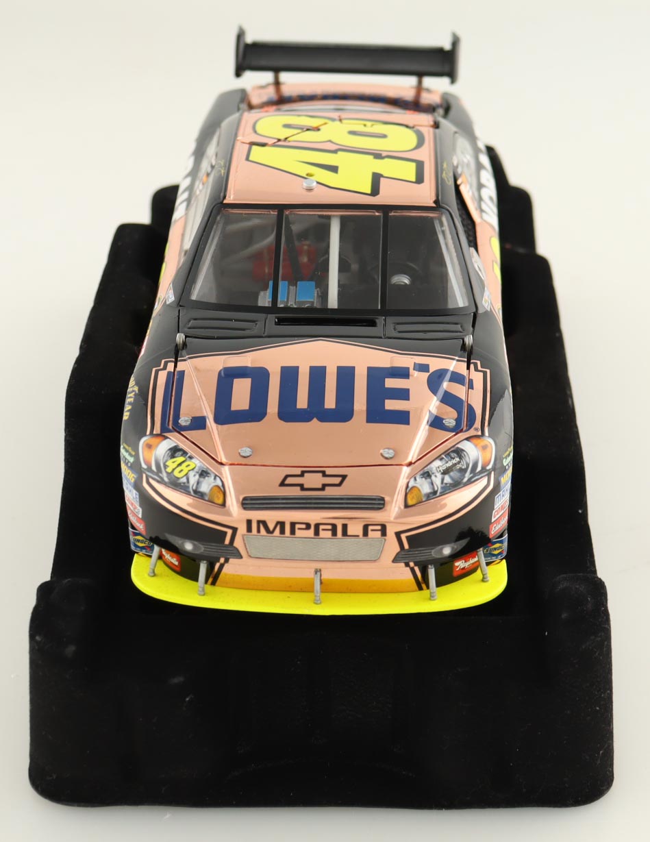 Jimmie Johnson LE #48 Lowe's / Kobalt Tool Elite Copper 2010 Chevrolet 1:24 Diecast Car at PristineAuction.com Jimmie Johnson LE #48 Lowe's / Kobalt Tool Elite Copper 2010 Chevrolet 1:24 Diecast Car at PristineAuction.com