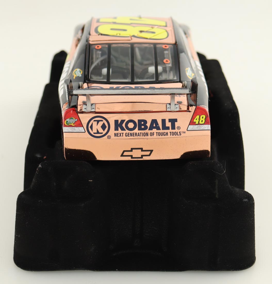 Jimmie Johnson LE #48 Lowe's / Kobalt Tool Elite Copper 2010 Chevrolet 1:24 Diecast Car at PristineAuction.com Jimmie Johnson LE #48 Lowe's / Kobalt Tool Elite Copper 2010 Chevrolet 1:24 Diecast Car at PristineAuction.com