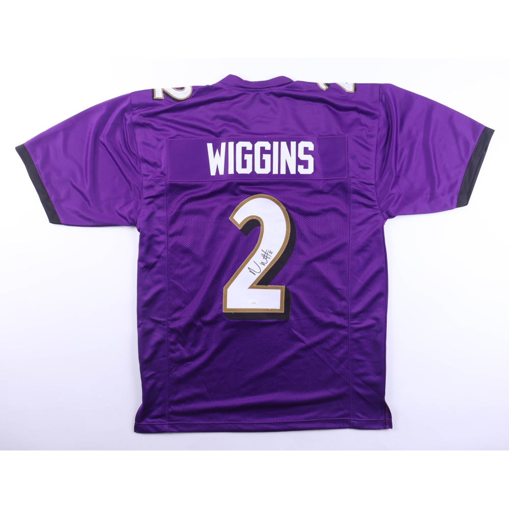 Nate Wiggins Signed Jersey (JSA) at PristineAuction.com