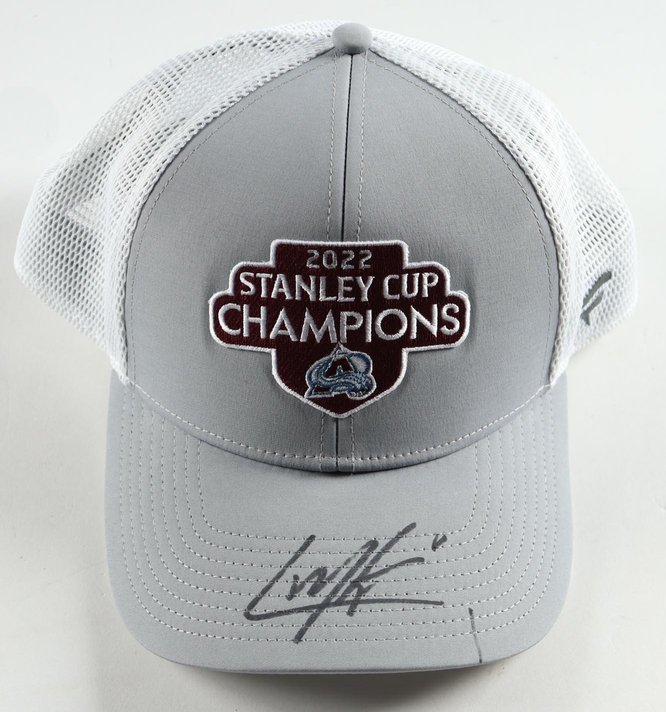 Cale Makar Signed Avalanche 2022 Stanley Cup Champions Hat (Fanatics) at PristineAuction.com Cale Makar Signed Avalanche 2022 Stanley Cup Champions Hat (Fanatics) at PristineAuction.com