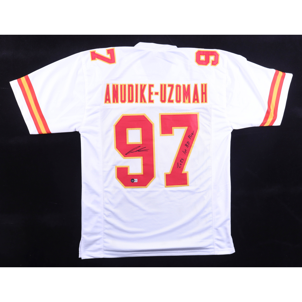 Felix Anudike-Uzomah Signed Jersey Inscribed "2023 1st RD Pick" (Beckett) at PristineAuction.com