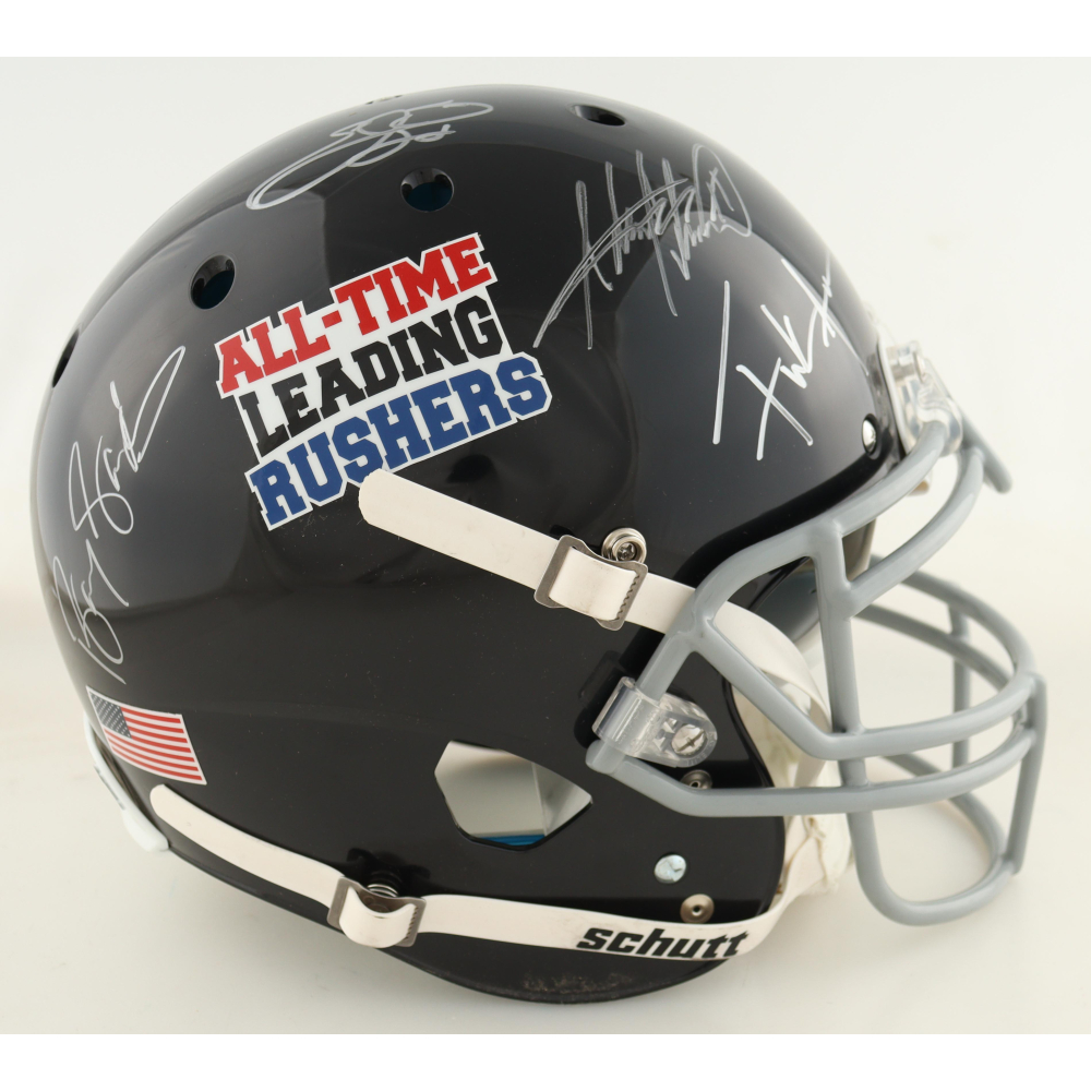 Nfl all time leading rushers full size authentic on field helmet signed