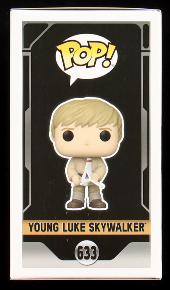 Grant Feely Signed "Star Wars" #633 Young Luke Skywalker Funko Pop! Vinyl Figure Inscribed "Young Luke Skywalker" (JSA) at PristineAuction.com Grant Feely Signed "Star Wars" #633 Young Luke Skywalker Funko Pop! Vinyl Figure Inscribed "Young Luke Skywalker" (JSA) at PristineAuction.com