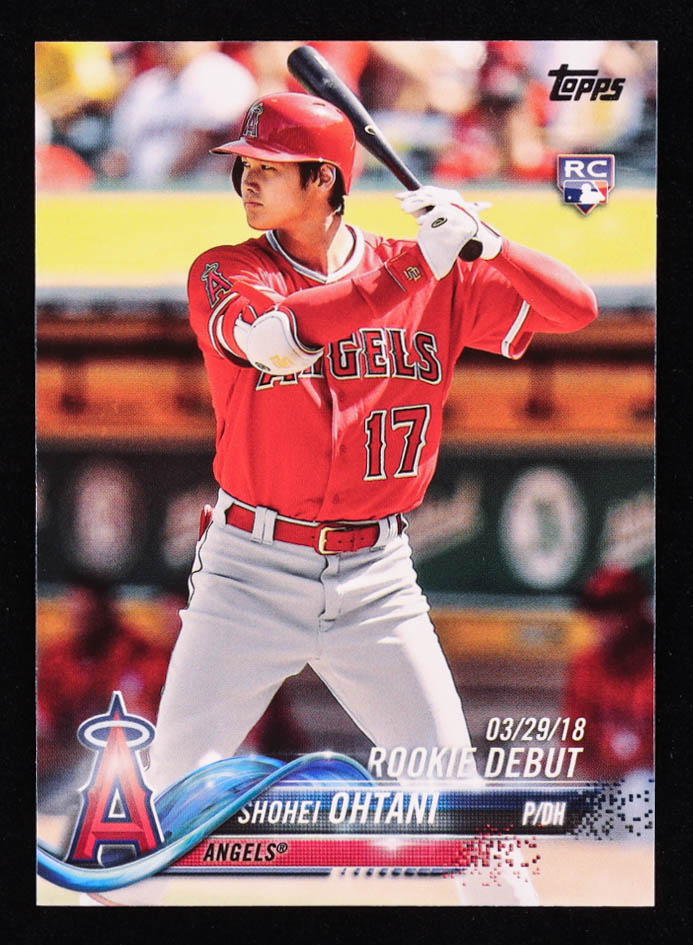 Shohei Ohtani 2018 Topps Update #US285 RD RC at PristineAuction.com Shohei Ohtani 2018 Topps Update #US285 RD RC at PristineAuction.com