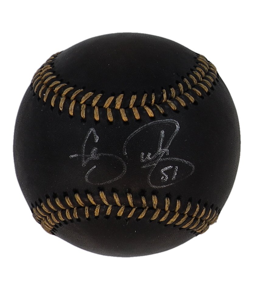 Carson Fulmer Signed OML Black Leather Baseball (JSA) at PristineAuction.com Carson Fulmer Signed OML Black Leather Baseball (JSA) at PristineAuction.com