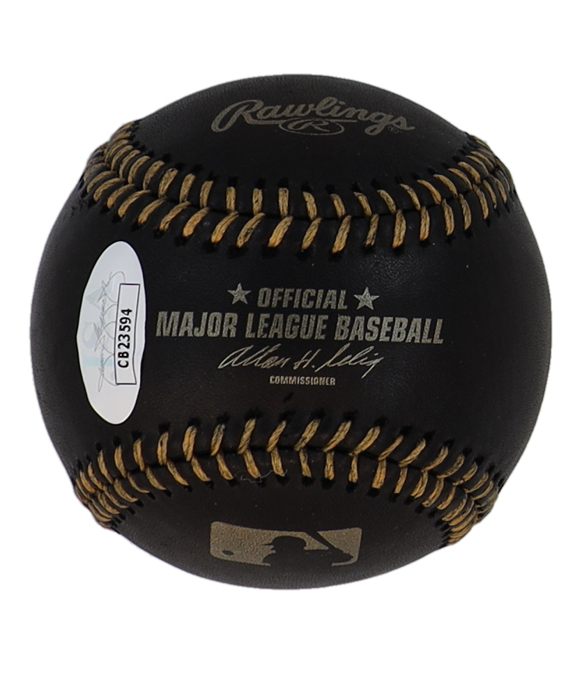 Carson Fulmer Signed OML Black Leather Baseball (JSA) at PristineAuction.com Carson Fulmer Signed OML Black Leather Baseball (JSA) at PristineAuction.com