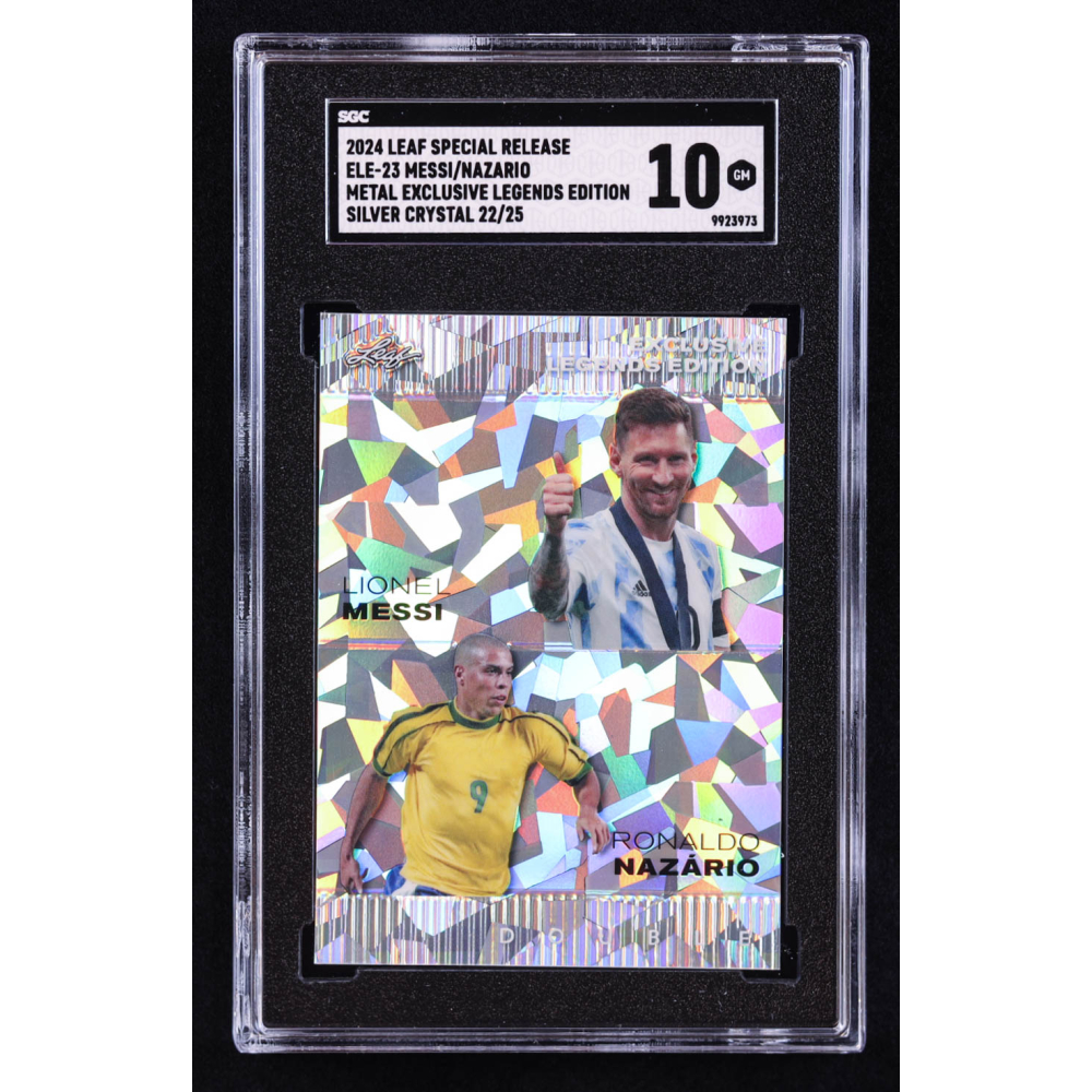 Carte Lionel Messi Leaf Ultimate Sports 2024 – Fat Patch – #1/3 – Rare