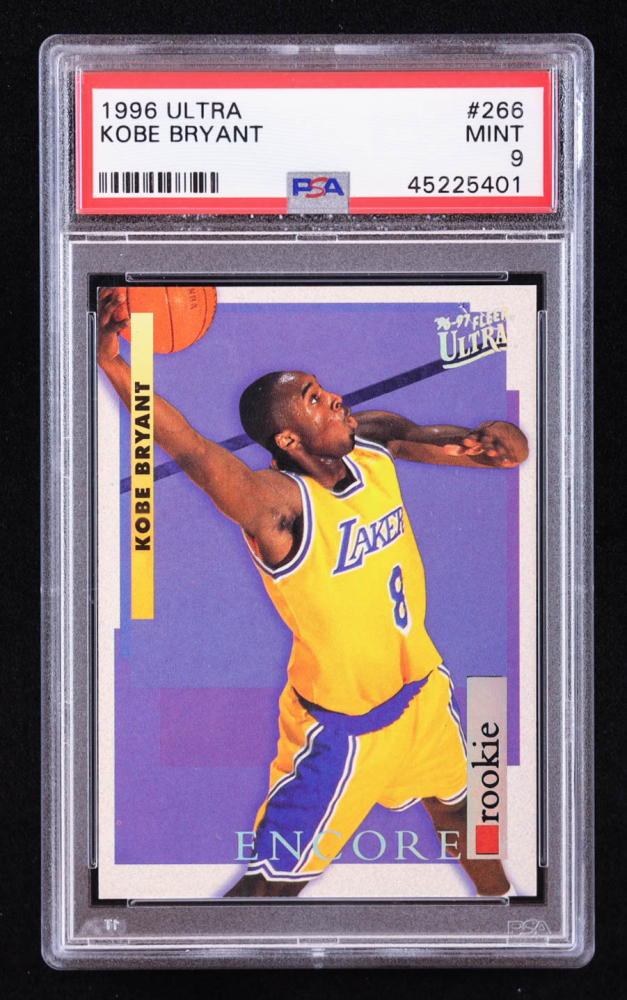 Kobe Bryant 1996-97 Ultra #266 RE RC (PSA 9) | Pristine Auction
