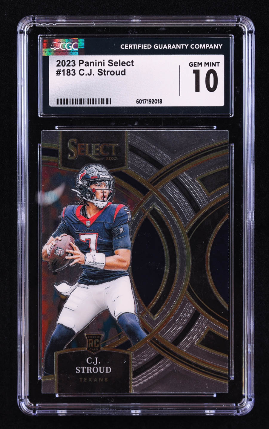 CJ Stroud 2023 Select #183 RC (CGC 10) at PristineAuction.com CJ Stroud 2023 Select #183 RC (CGC 10) at PristineAuction.com
