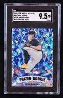 Paul Skenes 2024 Leaf Metal Special Release Prized Rookie Crystal Blue #PR7 RC #/20 (SGC 9.5) at PristineAuction.com