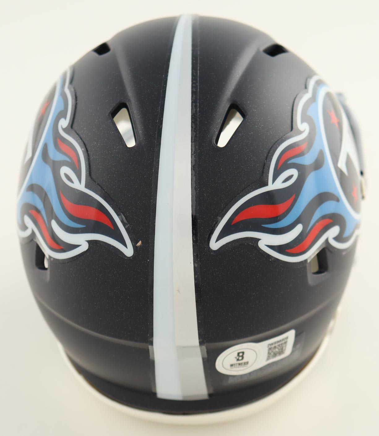 Chris Johnson Signed Titans Speed Mini Helmet (Beckett) at PristineAuction.com Chris Johnson Signed Titans Speed Mini Helmet (Beckett) at PristineAuction.com