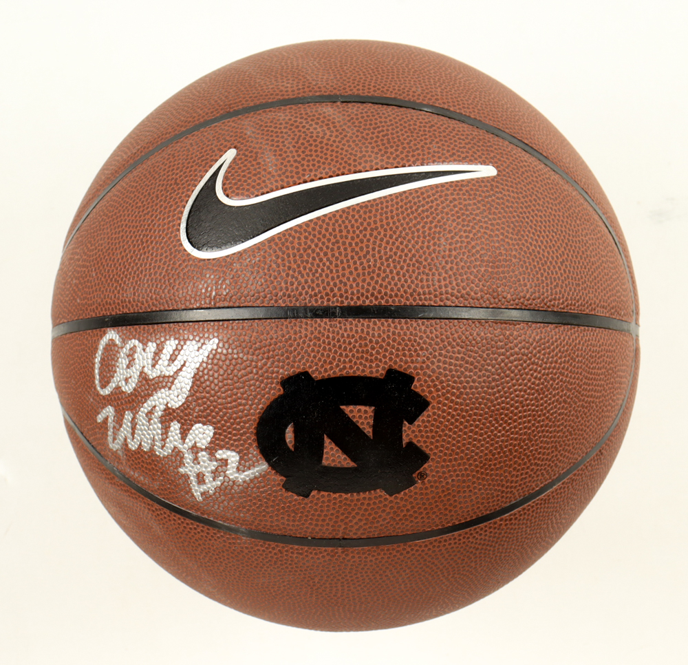 Coby White Signed Nike North Carolina Tar Heels Logo Basketball (Fanatics) at PristineAuction.com Coby White Signed Nike North Carolina Tar Heels Logo Basketball (Fanatics) at PristineAuction.com