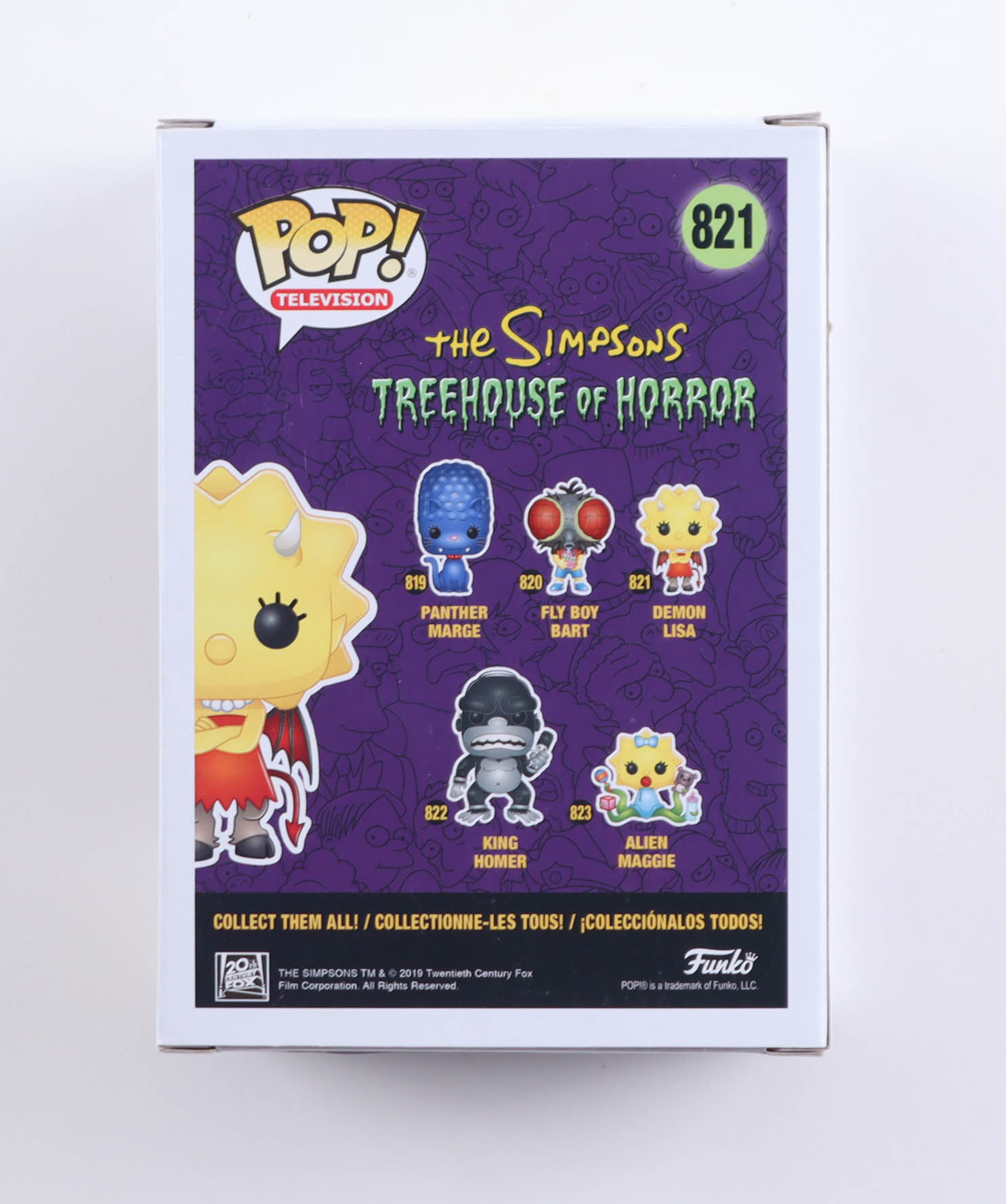 Matt Groening Signed "The Simpsons: Treehouse of Horror" #821 Demon Lisa Funko Pop! Vinyl Figure With Character Sketch (AutographCOA) at PristineAuction.com Matt Groening Signed "The Simpsons: Treehouse of Horror" #821 Demon Lisa Funko Pop! Vinyl Figure With Character Sketch (AutographCOA) at PristineAuction.com