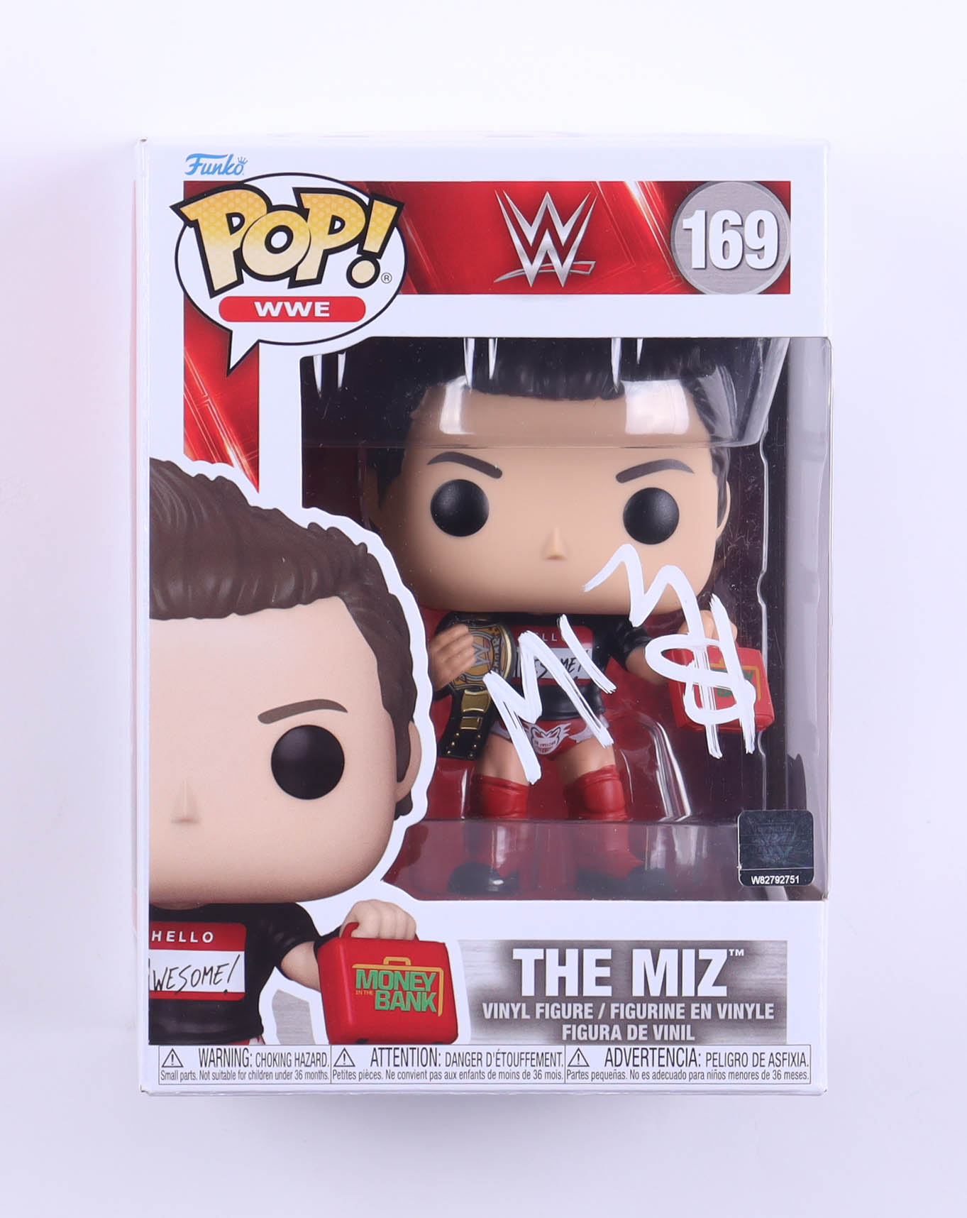Mike Mizanin Signed "WWE" #169 The Miz Funko Pop! Vinyl Figure (Beckett) at PristineAuction.com Mike Mizanin Signed "WWE" #169 The Miz Funko Pop! Vinyl Figure (Beckett) at PristineAuction.com