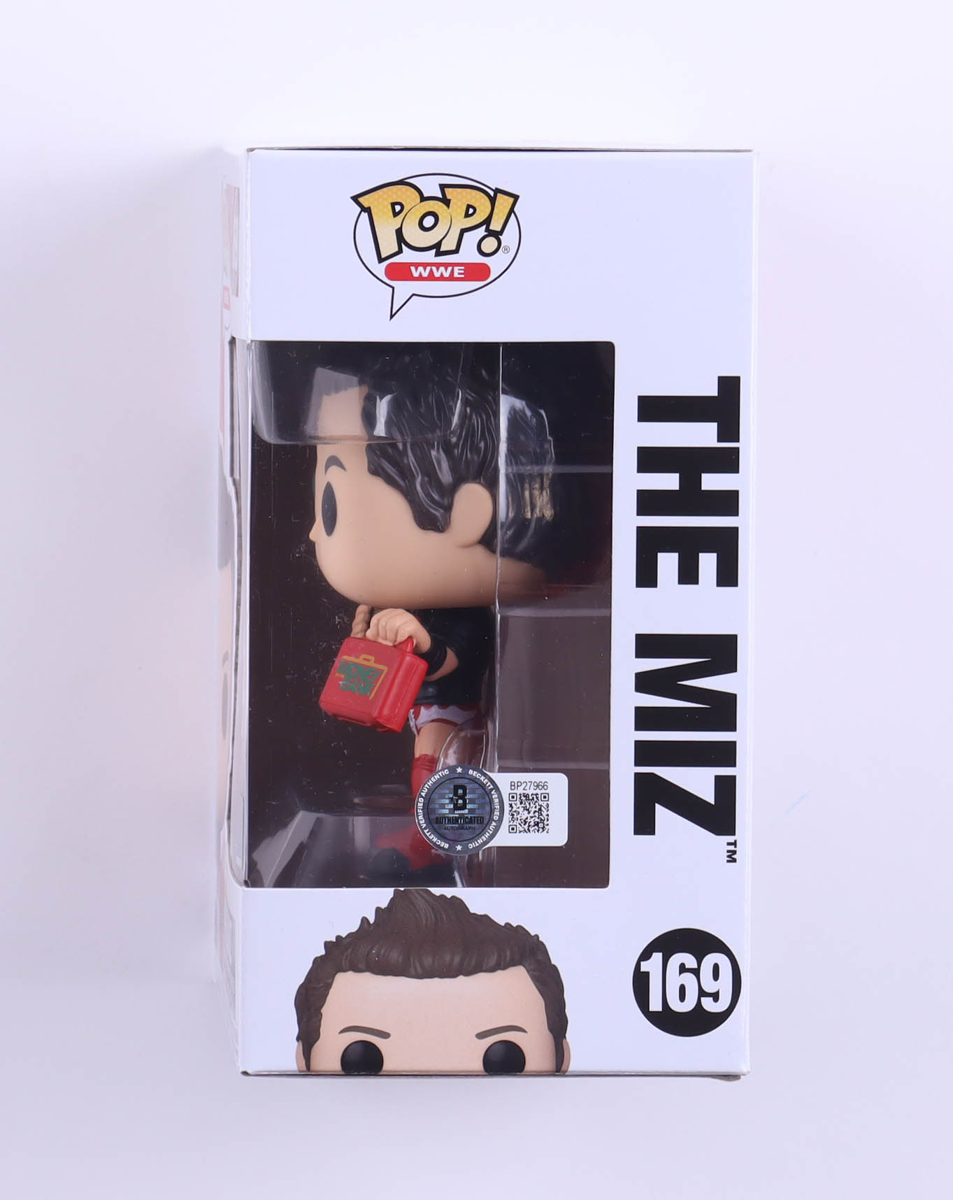 Mike Mizanin Signed "WWE" #169 The Miz Funko Pop! Vinyl Figure (Beckett) at PristineAuction.com Mike Mizanin Signed "WWE" #169 The Miz Funko Pop! Vinyl Figure (Beckett) at PristineAuction.com
