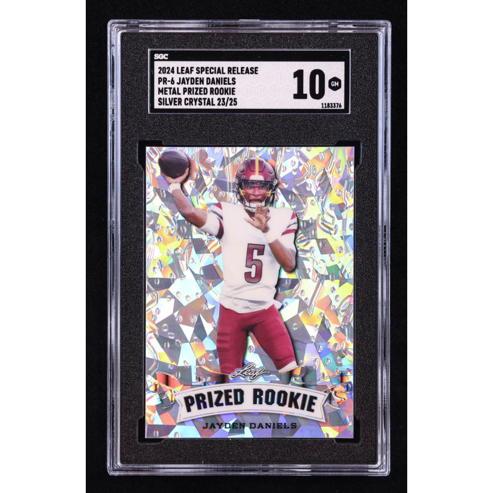 graded jayden daniels rookie cards Amazon.com: Jayden Daniels 2024 Donruss Rated Rookie Football Card #389  Commanders Superstar Quarterback : Collectibles & Fine Art main image 0