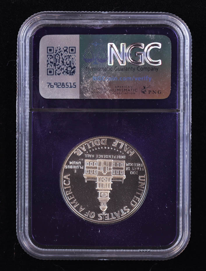 1776-1976 S Kennedy Silver Half Dollar Proof (NGC PF68 ULTRA CAMEO) at PristineAuction.com 1776-1976 S Kennedy Silver Half Dollar Proof (NGC PF68 ULTRA CAMEO) at PristineAuction.com