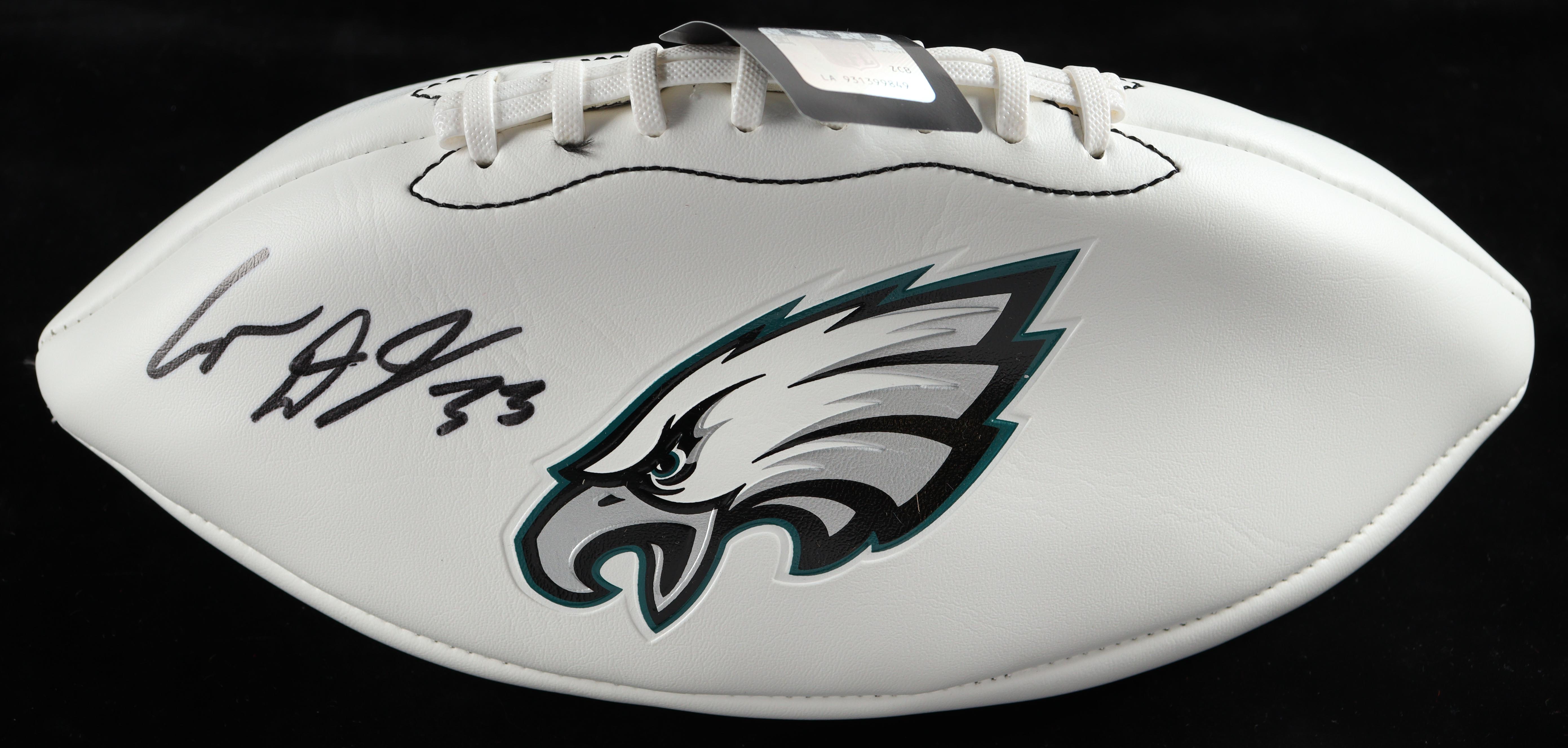 Cooper DeJean Signed Eagles Logo Football (Fanatics) at PristineAuction.com Cooper DeJean Signed Eagles Logo Football (Fanatics) at PristineAuction.com