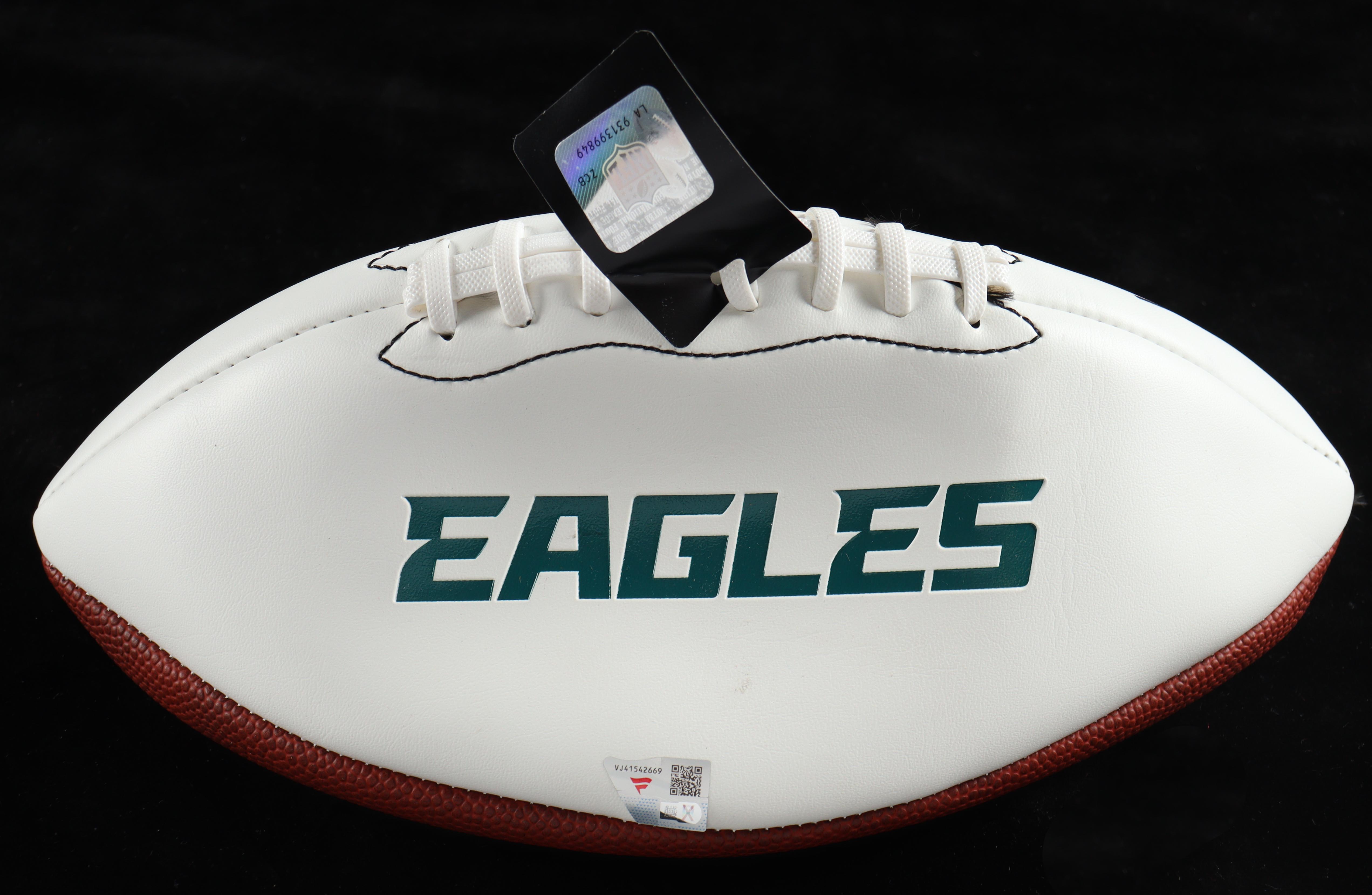 Cooper DeJean Signed Eagles Logo Football (Fanatics) at PristineAuction.com Cooper DeJean Signed Eagles Logo Football (Fanatics) at PristineAuction.com