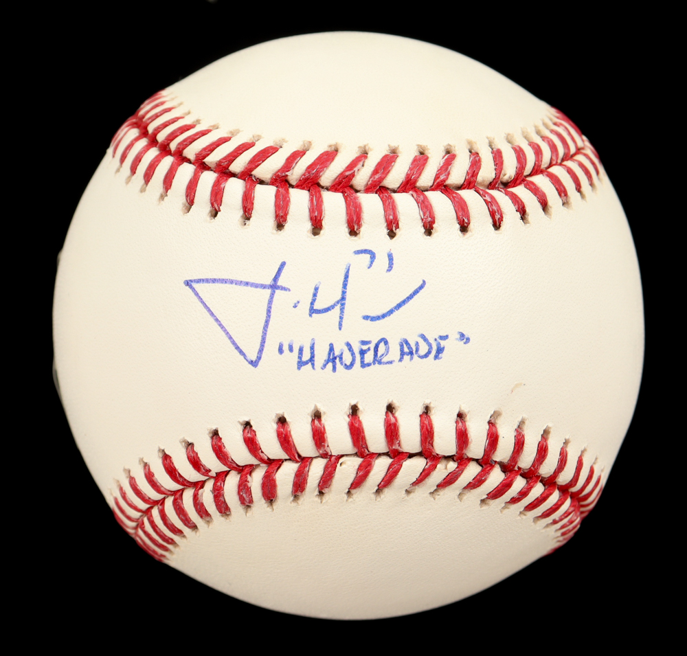 Josh Hader Signed OML Baseball Inscribed "Haderade" (Beckett & USA SM) at PristineAuction.com Josh Hader Signed OML Baseball Inscribed "Haderade" (Beckett & USA SM) at PristineAuction.com