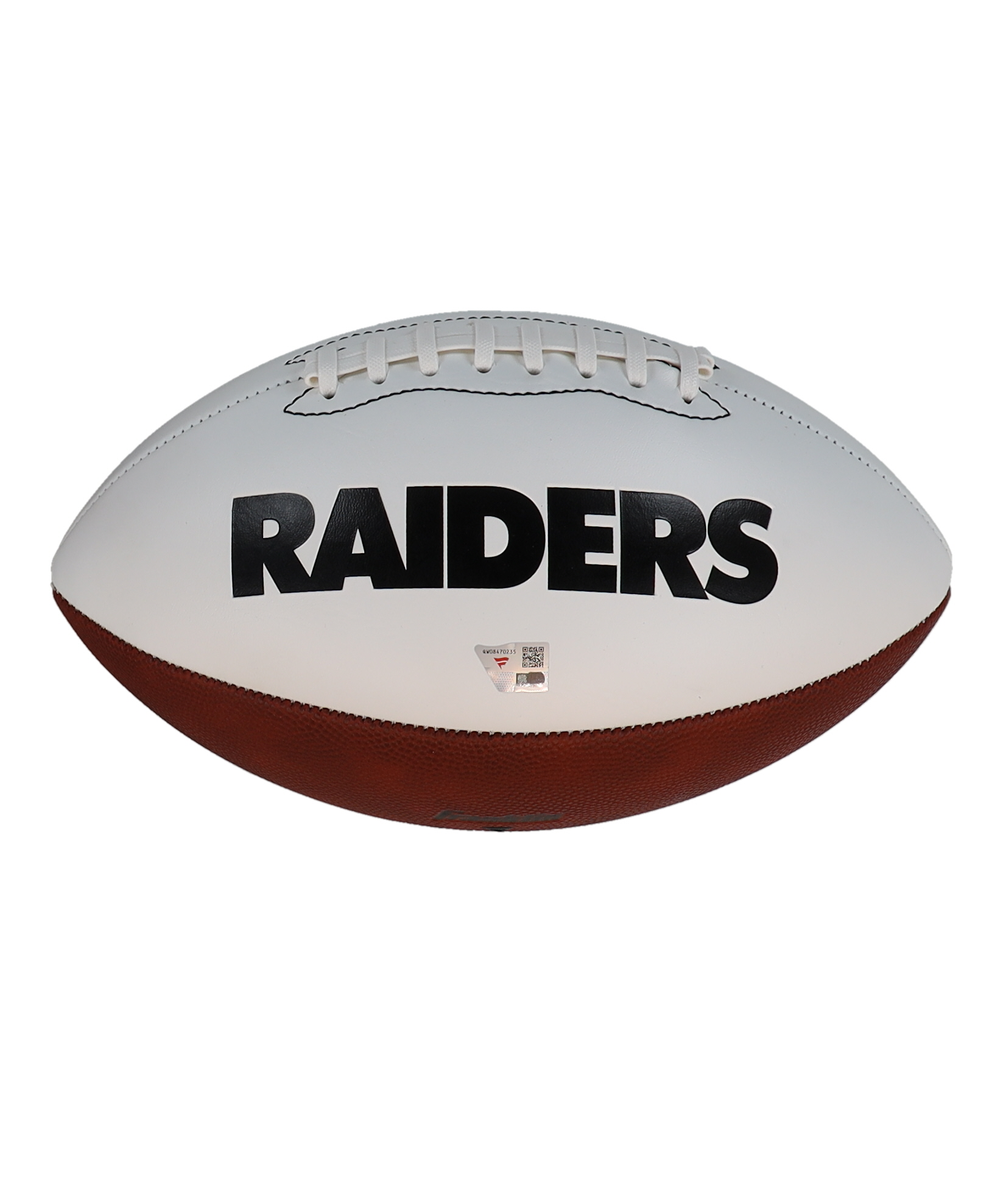 Maxx Crosby Signed Raiders Logo Football (Fanatics) at PristineAuction.com Maxx Crosby Signed Raiders Logo Football (Fanatics) at PristineAuction.com