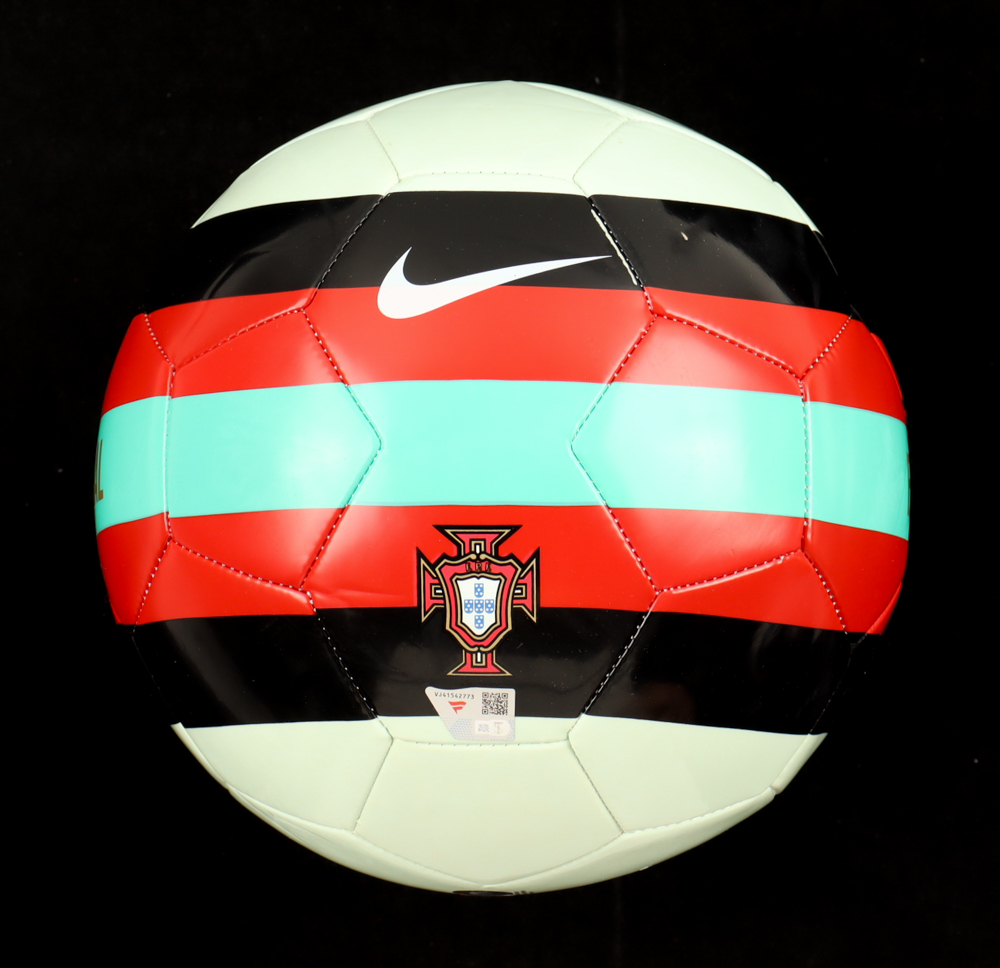 Cristiano Ronaldo Signed Portugal Nike Soccer Ball (Beckett & Fanatics) at PristineAuction.com Cristiano Ronaldo Signed Portugal Nike Soccer Ball (Beckett & Fanatics) at PristineAuction.com