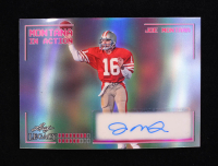 Joe Montana 2024 Leaf Legacy Collection #IA-JM3 Autograph Pink Prismatic SP Variation #4/7 at PristineAuction.com