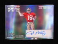 Joe Montana 2024 Leaf Legacy Collection #IA-JM3 Autograph Silver Prismatic SP Variation #24/35 at PristineAuction.com