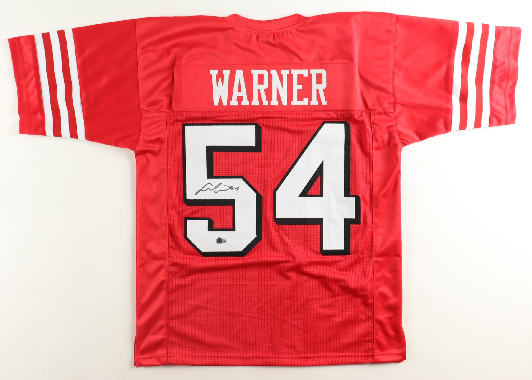 Fred Warner Signed Jersey (Beckett) at PristineAuction.com Fred Warner Signed Jersey (Beckett) at PristineAuction.com