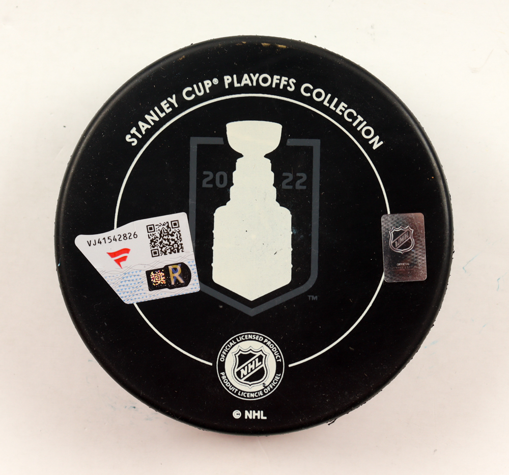 Mikko Rantanen Signed Avalanche 2022 Stanley Cup Champions Logo Hockey Puck (Fanatics) at PristineAuction.com Mikko Rantanen Signed Avalanche 2022 Stanley Cup Champions Logo Hockey Puck (Fanatics) at PristineAuction.com